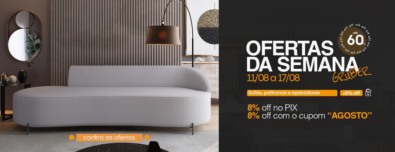 Aniversário Móveis Gruber - Ofertas Especiais