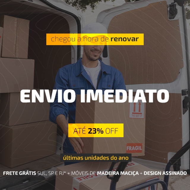 Envio Imediato  - Móveis Gruber