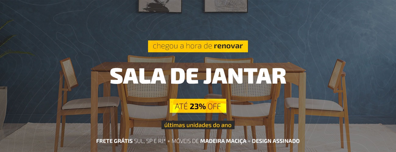 Lançamentos Sala de Jantar