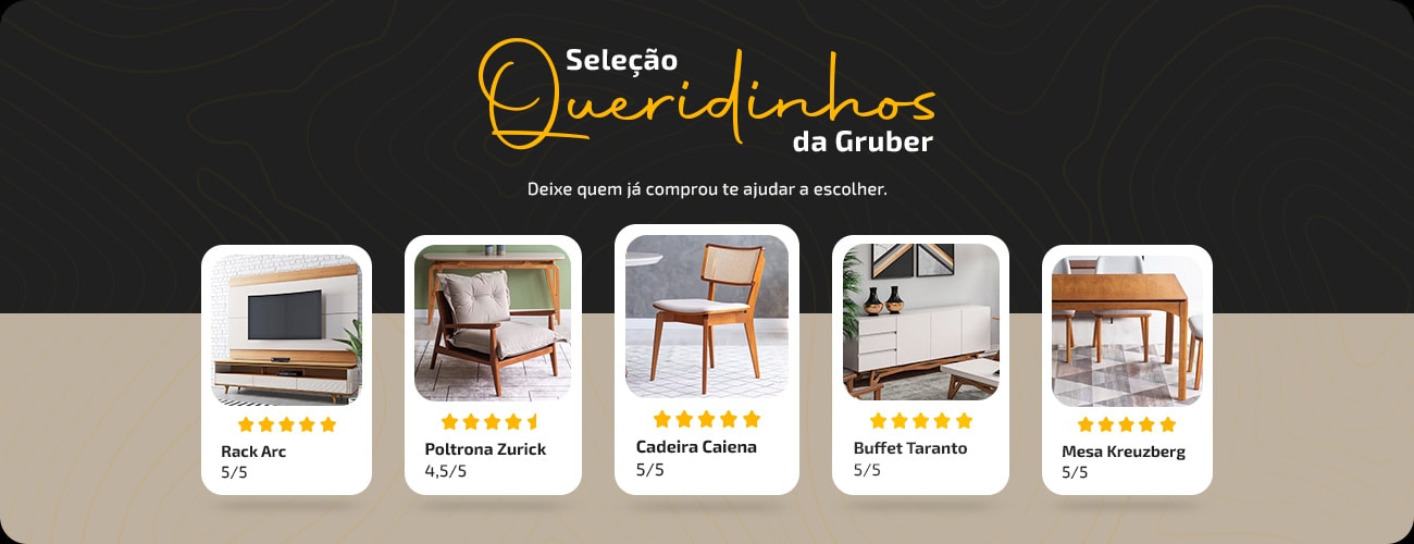 Banner queridinhos desktop black