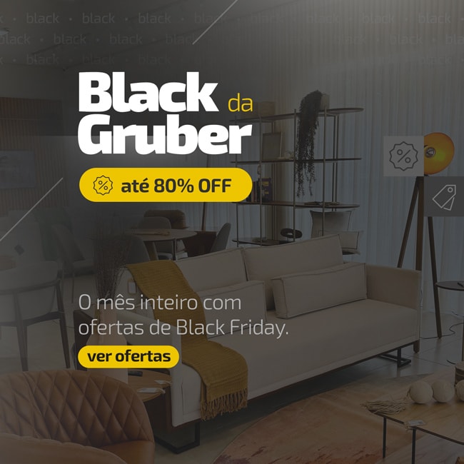 Centro Home Rotativo mob black