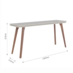 Aparador Zuri Off White - Outlet