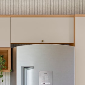 Armário Aéreo De Cozinha 1 Porta Basculante 80cm Amajari