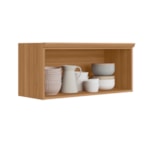 Armário Aéreo De Cozinha 1 Porta Basculante 80cm Amajari