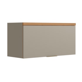 Armário Aéreo De Cozinha 1 Porta Basculante 80cm Turan