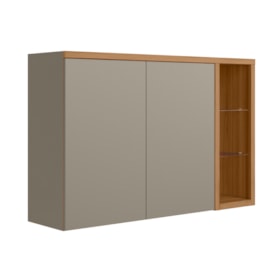 Armário Aéreo De Cozinha 2 Portas 120cm Turan