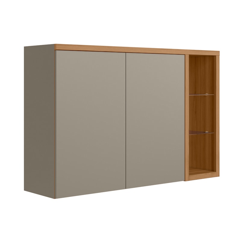 Armário Aéreo De Cozinha 2 Portas 120cm Turan