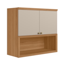 Armário Aéreo De Cozinha 2 Portas 80cm Amajari