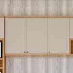 Armário Aéreo De Cozinha 3 Portas 120cm Amajari