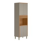 Armário De Cozinha Torre Quente 1 Nicho 70cm Turan