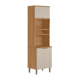 Armário De Cozinha Torre Quente 2 Nichos 65cm Amajari