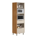 Armário De Cozinha Torre Quente 2 Nichos Palas 70cm