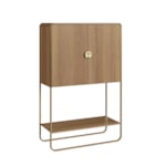 Balcão Bar 2 Portas Luna 90cm