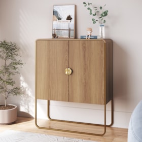 Balcão Buffet 2 Portas Luna 90cm