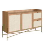 Balcão Buffet Oslo 139cm 2 Portas