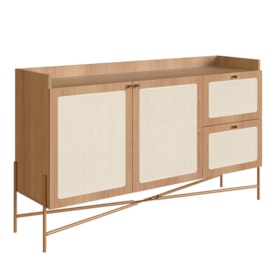 Balcão Buffet Oslo 139cm 2 Portas