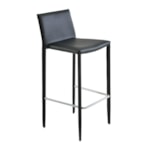 Banqueta Maguire em PVC - Preto