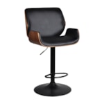 Banqueta Robinson C/ Base de Disco Preto