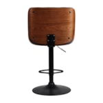 Banqueta Robinson C/ Base de Disco Preto