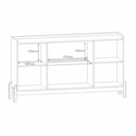 Buffet 4 Portas Apúlia 168cm
