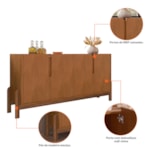 Buffet 4 Portas Vegas 170cm