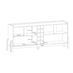 Buffet Adega Vegas 190cm