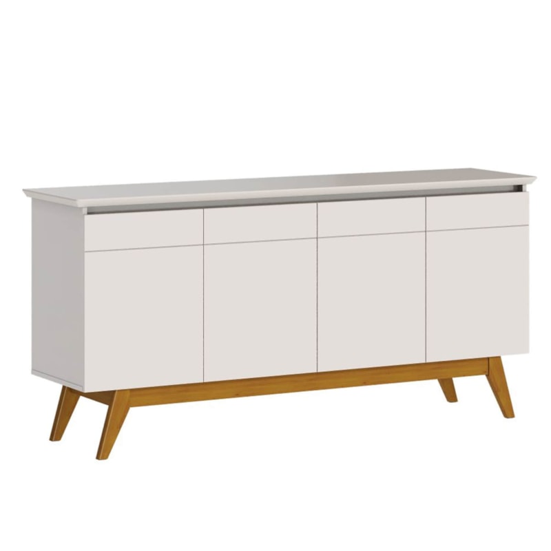 Buffet Classic C/ 4 Portas 160 cm - Off-white