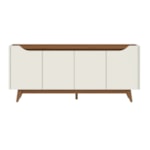 Buffet Pulse Off White Fosco E Canela - Outlet