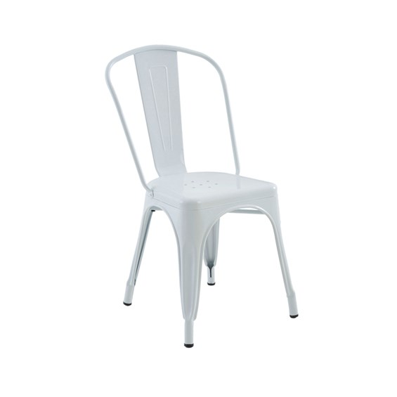Cadeira Apolo em Aço Carbono - Branco