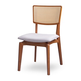 Cadeira Belmore em Madeira Maciça C/ Palha