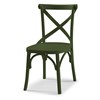 Cadeira Cenni em Madeira Maciça - Verde Musgo