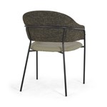 Cadeira Cobbie C/ Estrutura em Aço Carbono - Café