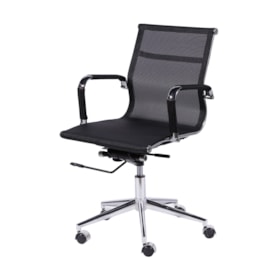 Cadeira De Escritório Jamie Em Metal 88cm