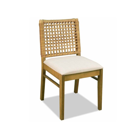 Cadeira Diana Rústica de Madeira Maciça