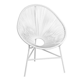 Cadeira Durango em Fibra Sintética - Branca