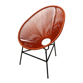 Cadeira Durango em Fibra Sintética - Terracota