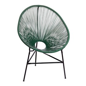 Cadeira Durango em Fibra Sintética - Verde Musgo