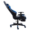 Cadeira Gamer Soap C/ Base de Nylon - Preto/Azul