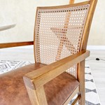Cadeira Glenwood C/Braços em Madeira Maciça