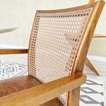 Cadeira Glenwood C/Braços em Madeira Maciça
