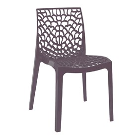 Cadeira Granger em Polipropileno - Cinza