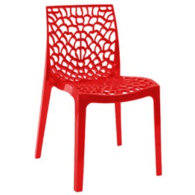Cadeira Granger em Polipropileno - Vermelho