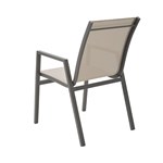 Cadeira Guarujá em Alumínio - Amêndoa/Bege Outdoor
