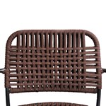 Cadeira Hidalgo em Corda Náutica - Marrom