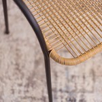 Cadeira Hidalgo em Fibra Sintética - Palha Fosco