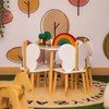 Cadeira Infantil Izumi em Madeira C/ Pés de Madeira Maciça