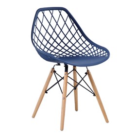 Cadeira Lantrer em Polipropileno - Azul Marinho