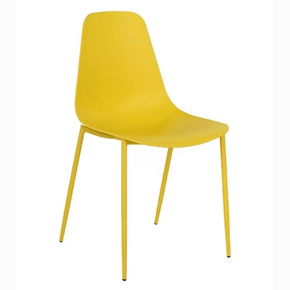 Cadeira Lauryn em Polipropileno - Amarelo