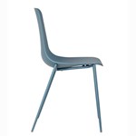 Cadeira Lauryn em Polipropileno - Azul Sonho