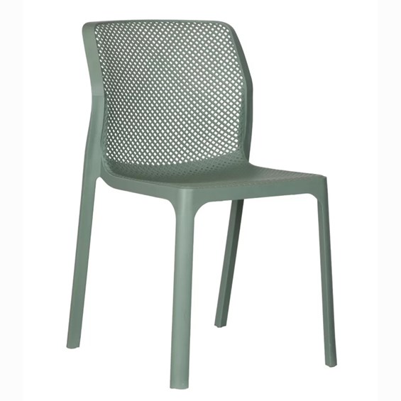 Cadeira Lumer em Polipropileno - Verde Aloe